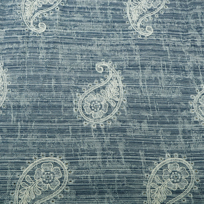 Denim Embroidery Fabric