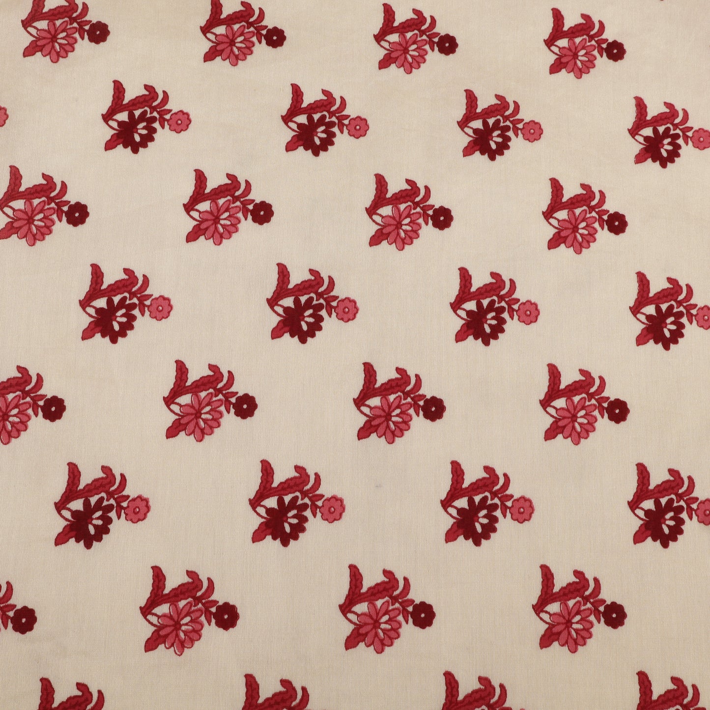 Chanderi Silk Print Fabric