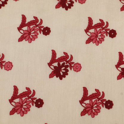 Chanderi Silk Print Fabric