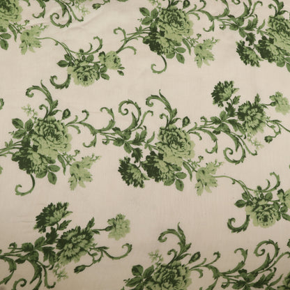Chanderi Silk Print Fabric