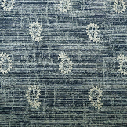 Denim Embroidery Fabric