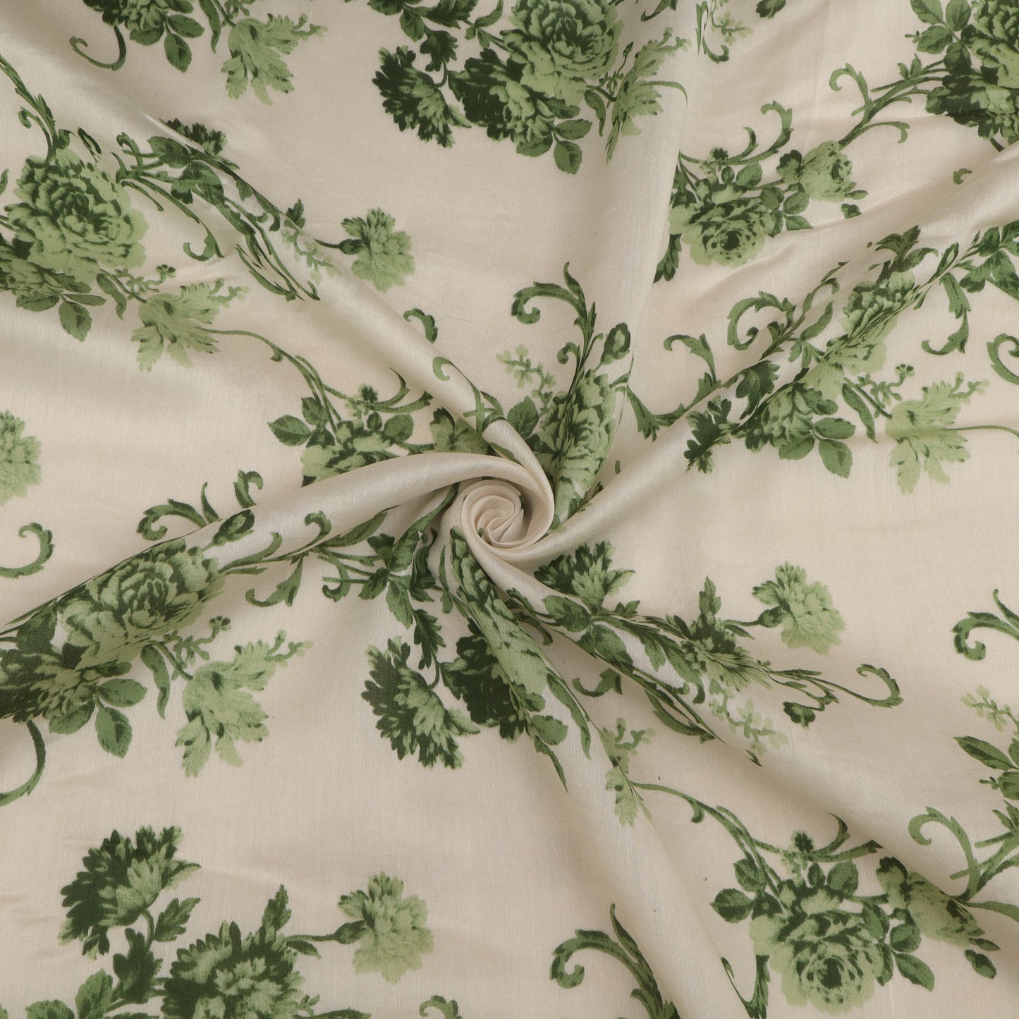 Chanderi Silk Print Fabric