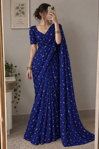 Chiniya Bandhani Brocade