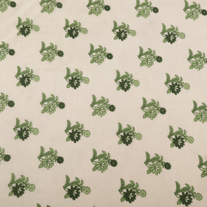 Chanderi Silk Print Fabric