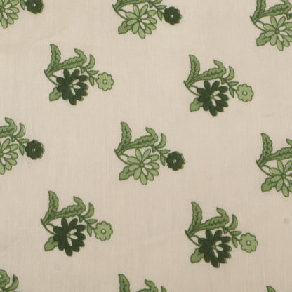 Chanderi Silk Print Fabric