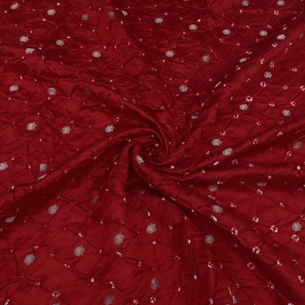 Chiniya Bandhani Brocade