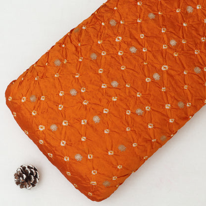 Chiniya Bandhani Brocade