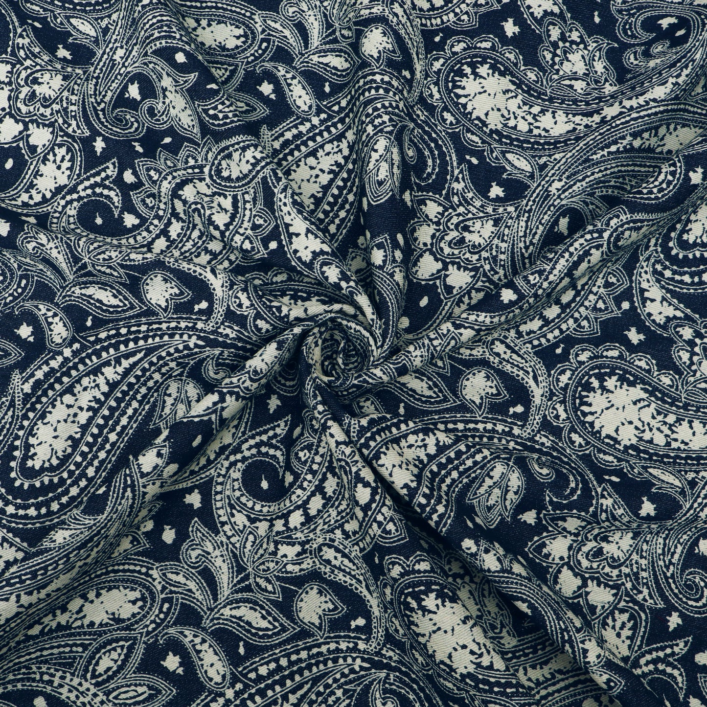 Denim Print Fabric