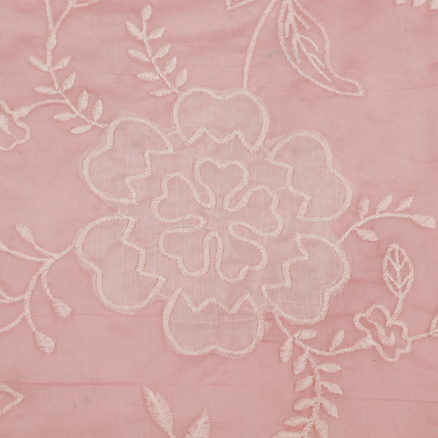 Mul Chanderi Embroidery Fabric