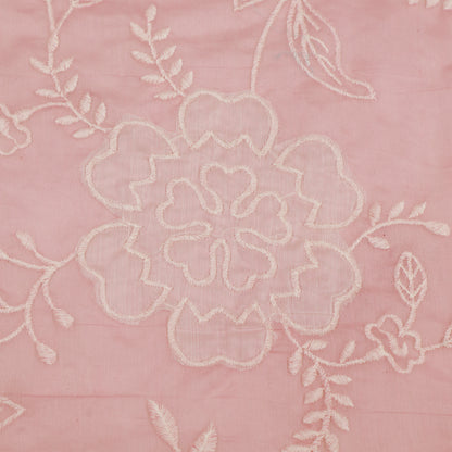 Mul Chanderi Embroidery Fabric