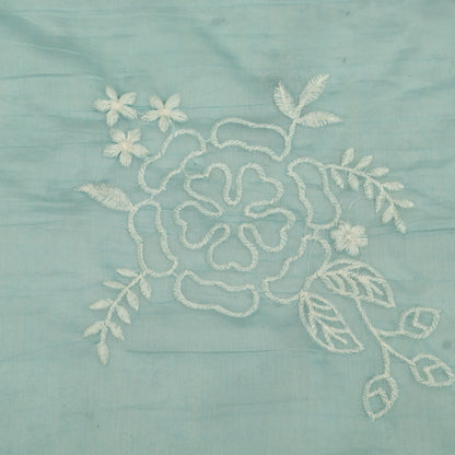 Mul Chanderi Embroidery Fabric
