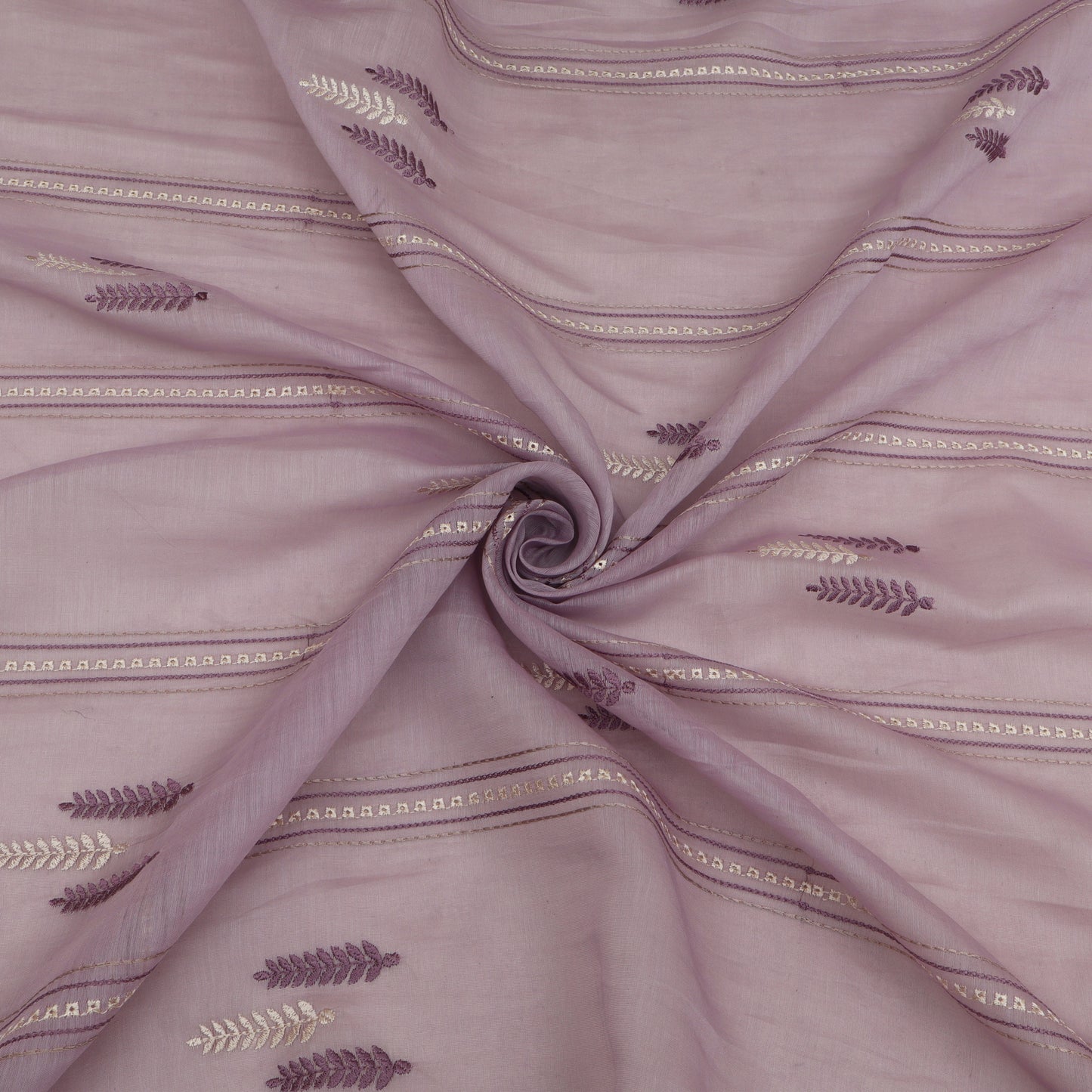 Chanderi Embroidery Fabric
