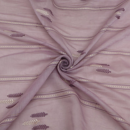 Chanderi Embroidery Fabric