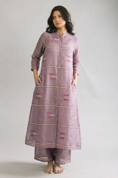 Chanderi Embroidery Fabric
