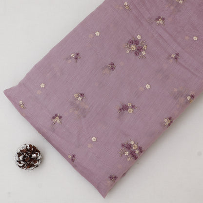 Chanderi Embroidery Fabric