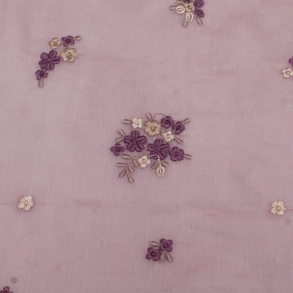 Chanderi Embroidery Fabric