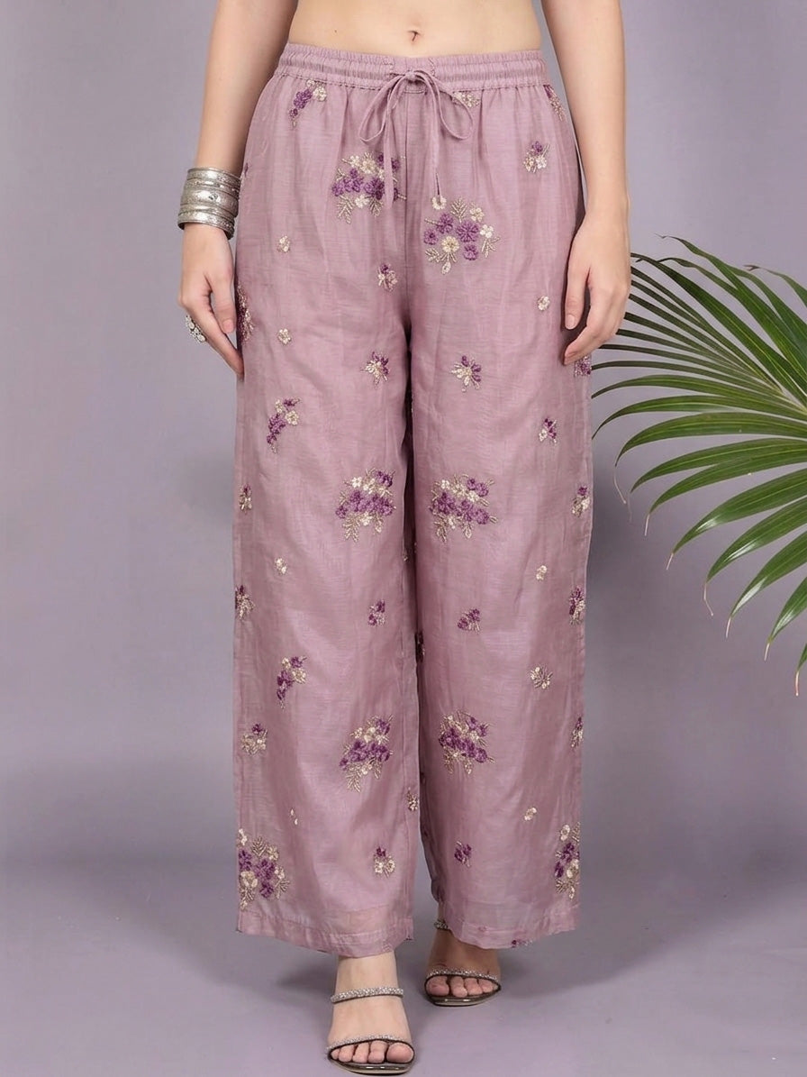 Chanderi Embroidery Fabric