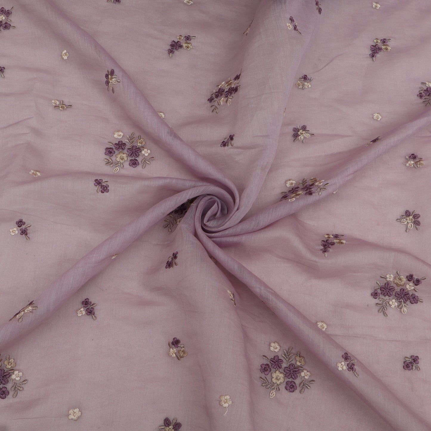 Chanderi Embroidery Fabric