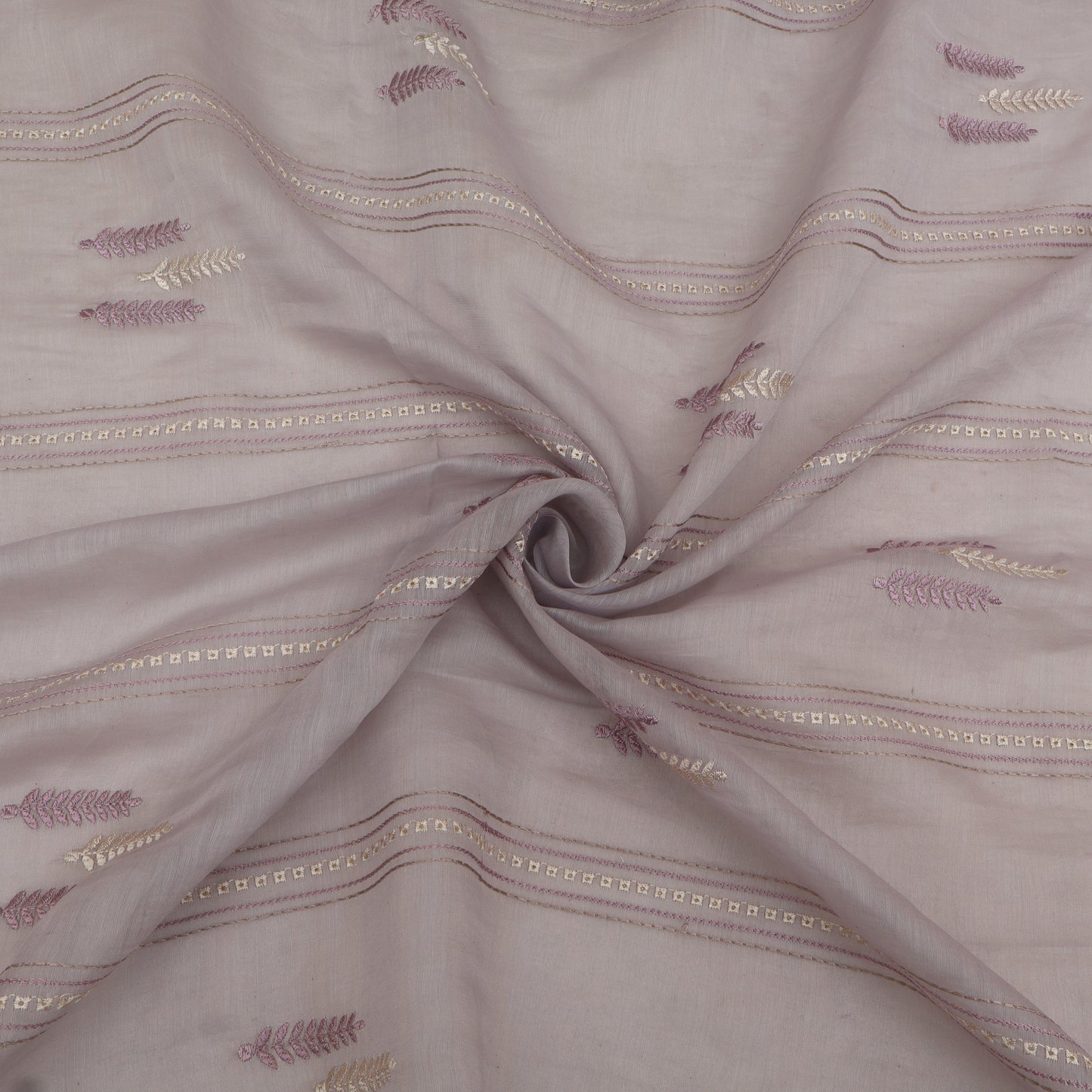 Chanderi Embroidery Fabric