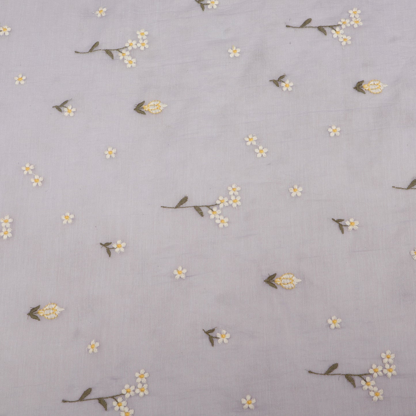 Chanderi Embroidery Fabric