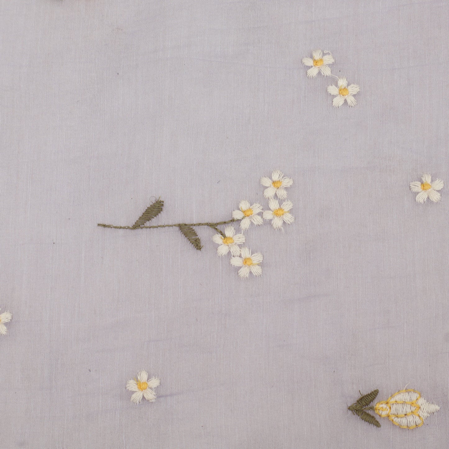 Chanderi Embroidery Fabric