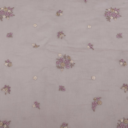 Chanderi Embroidery Fabric
