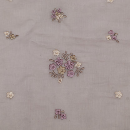 Chanderi Embroidery Fabric