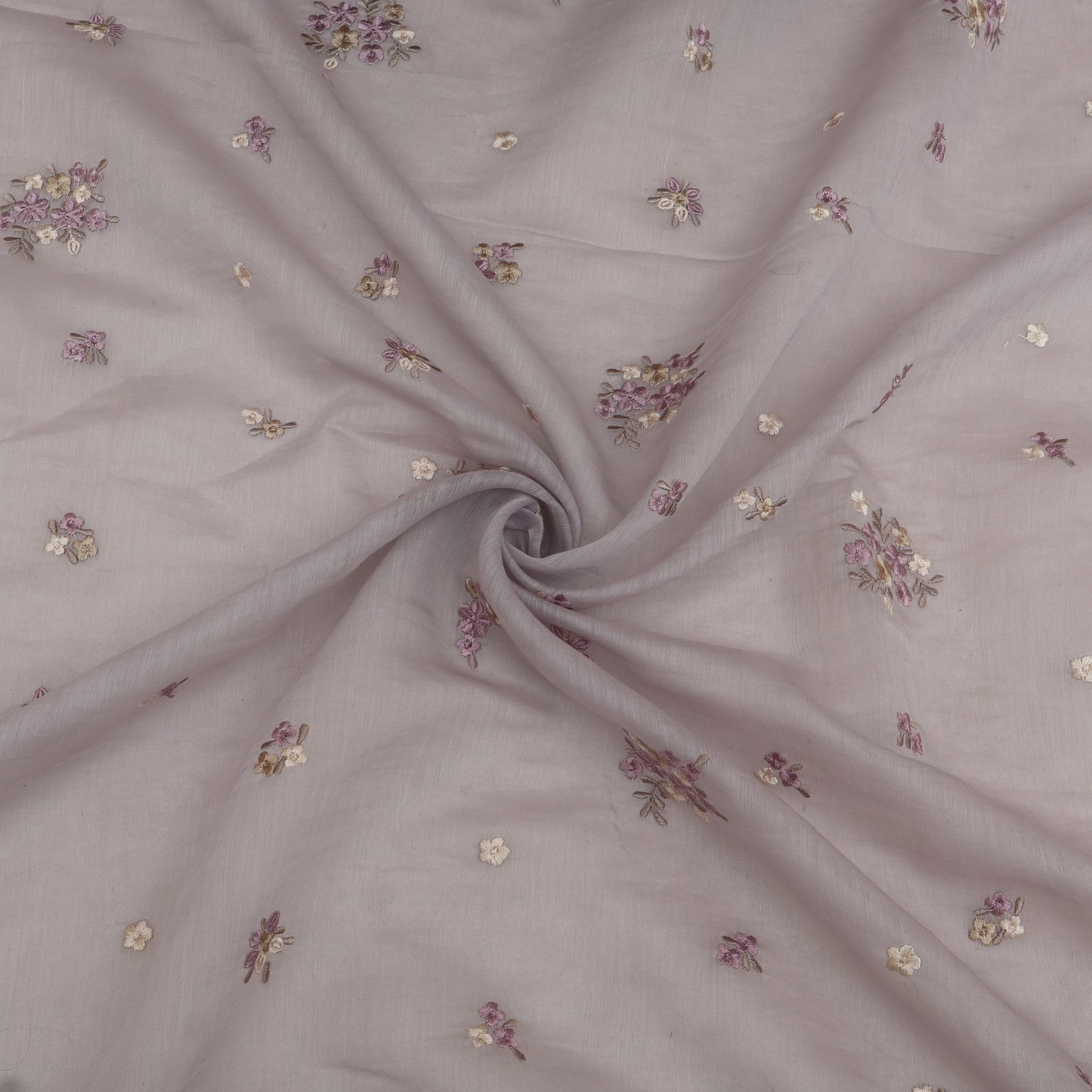 Chanderi Embroidery Fabric