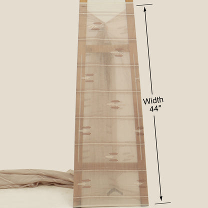 Chanderi Embroidery Fabric