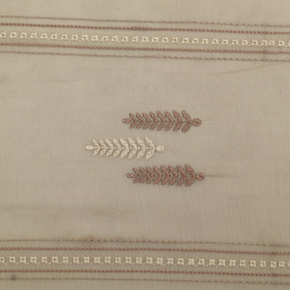 Chanderi Embroidery Fabric