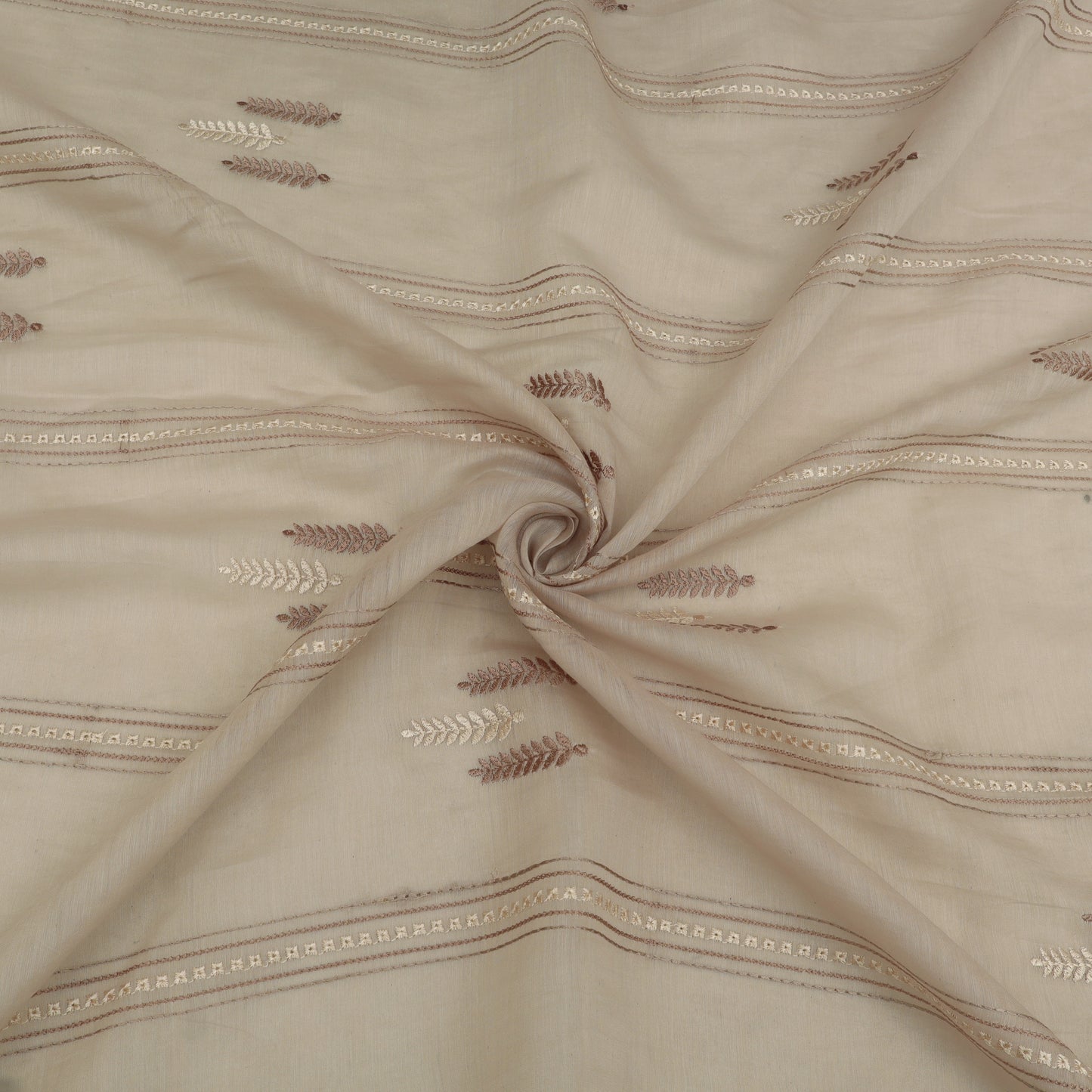 Chanderi Embroidery Fabric