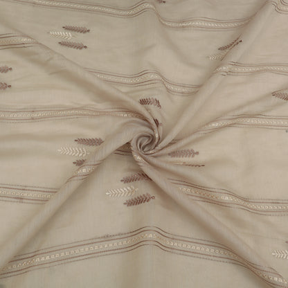Chanderi Embroidery Fabric