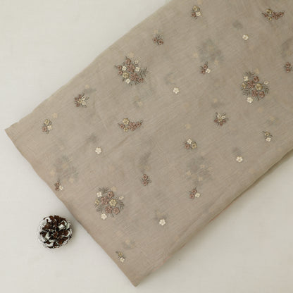 Chanderi Embroidery Fabric