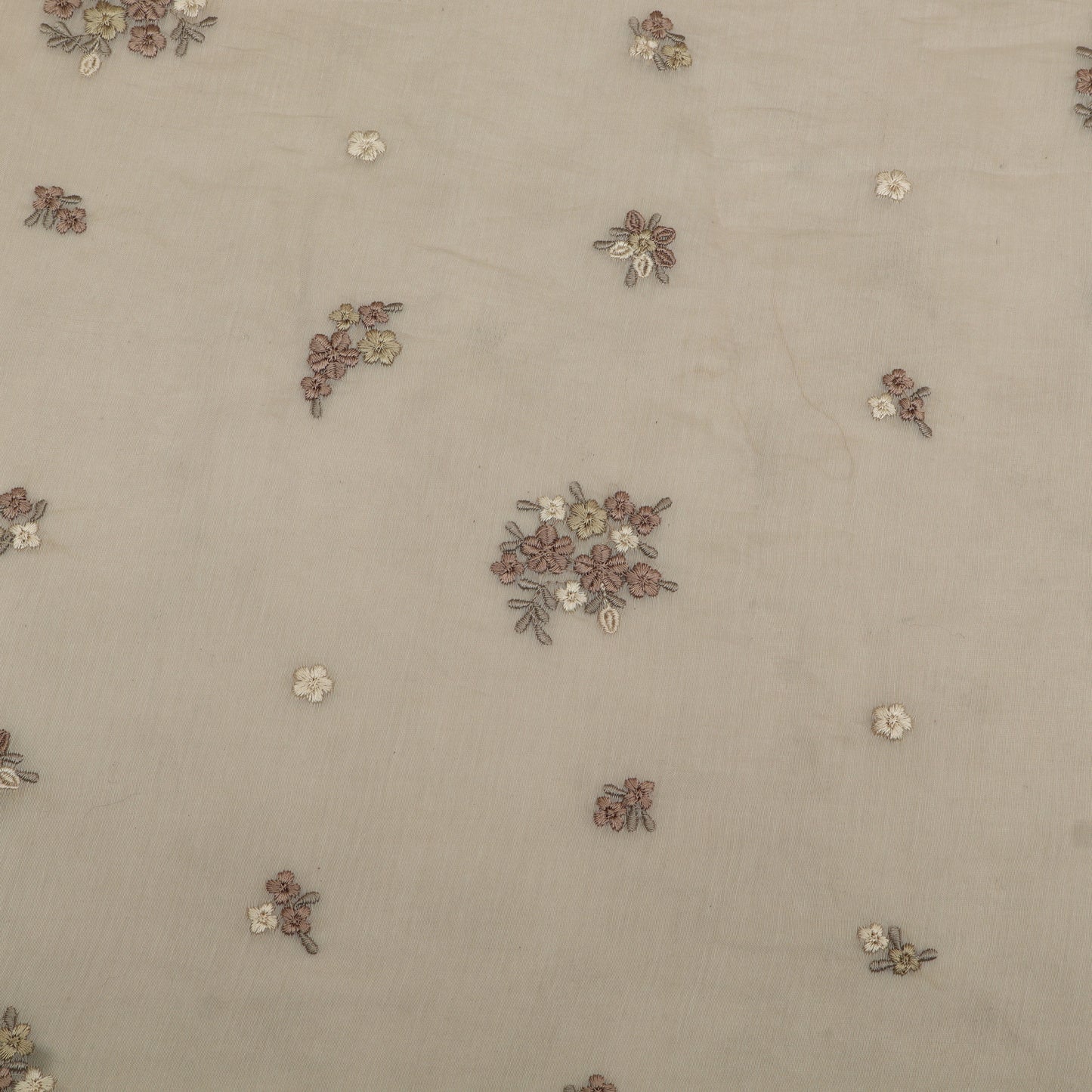 Chanderi Embroidery Fabric