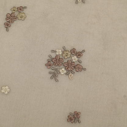 Chanderi Embroidery Fabric
