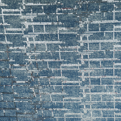 Dusty Blue Textured Blue Color Denim Fabric