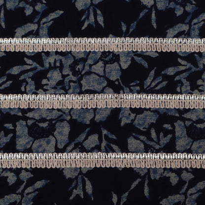 Colored Cotton Gota Work Fabric