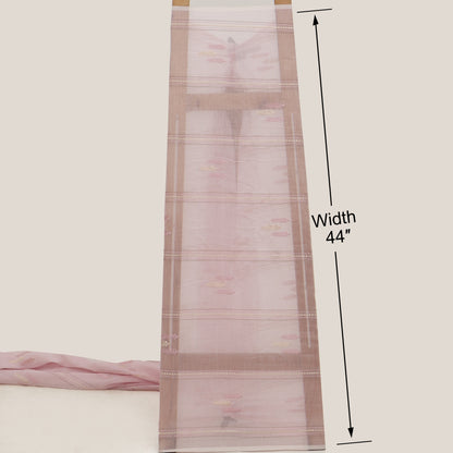 Chanderi Embroidery Fabric