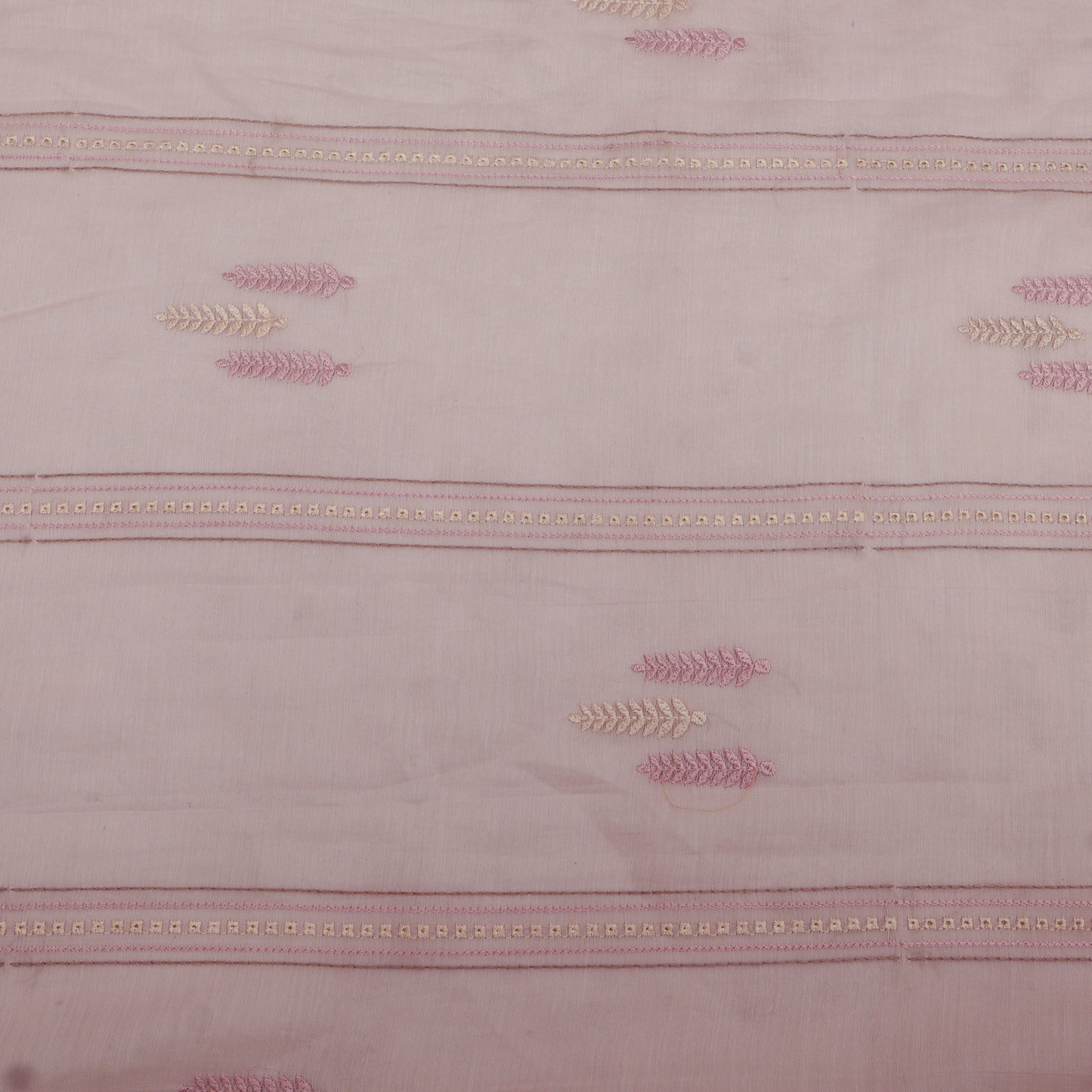 Chanderi Embroidery Fabric