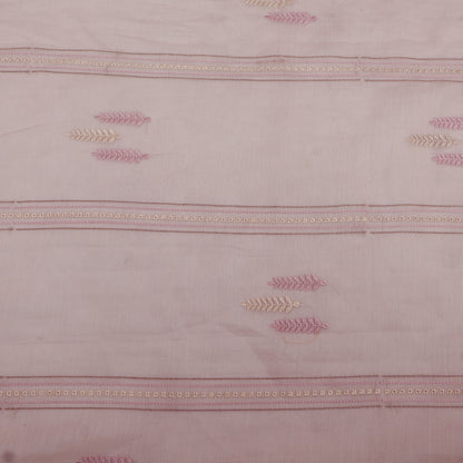 Chanderi Embroidery Fabric