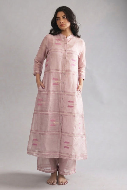 Chanderi Embroidery Fabric