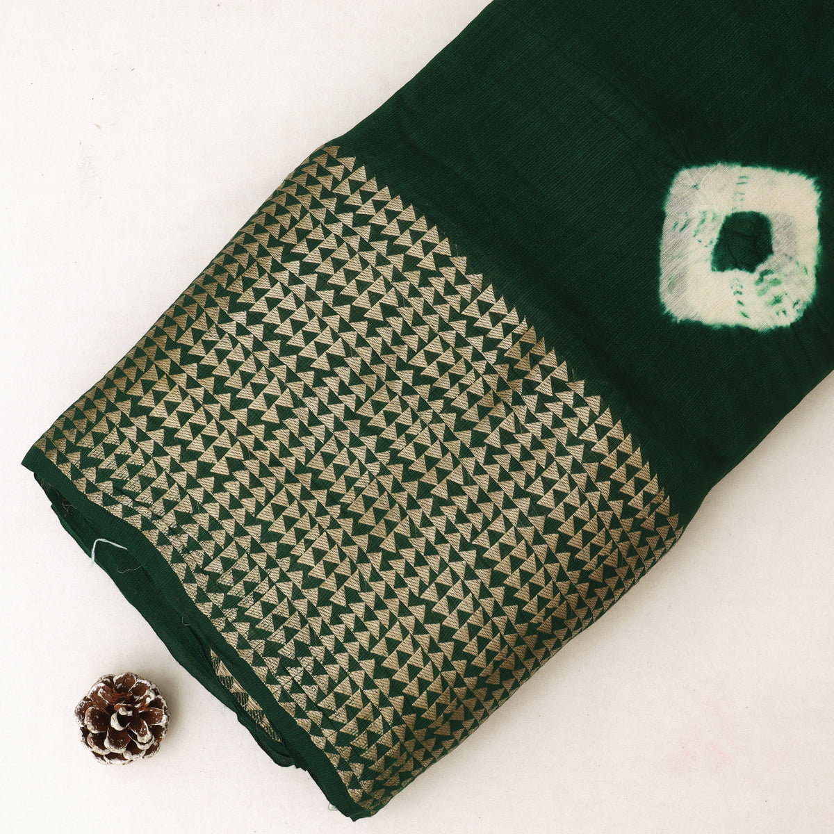 Munga Silk Zari Brocade Fabric