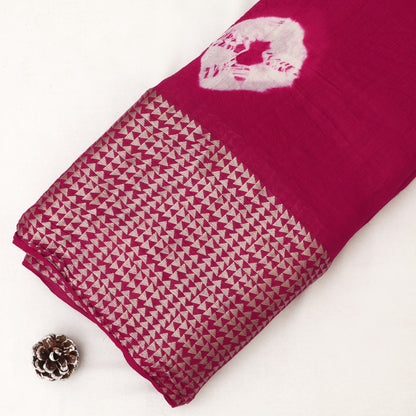 Munga Silk Zari Brocade Fabric