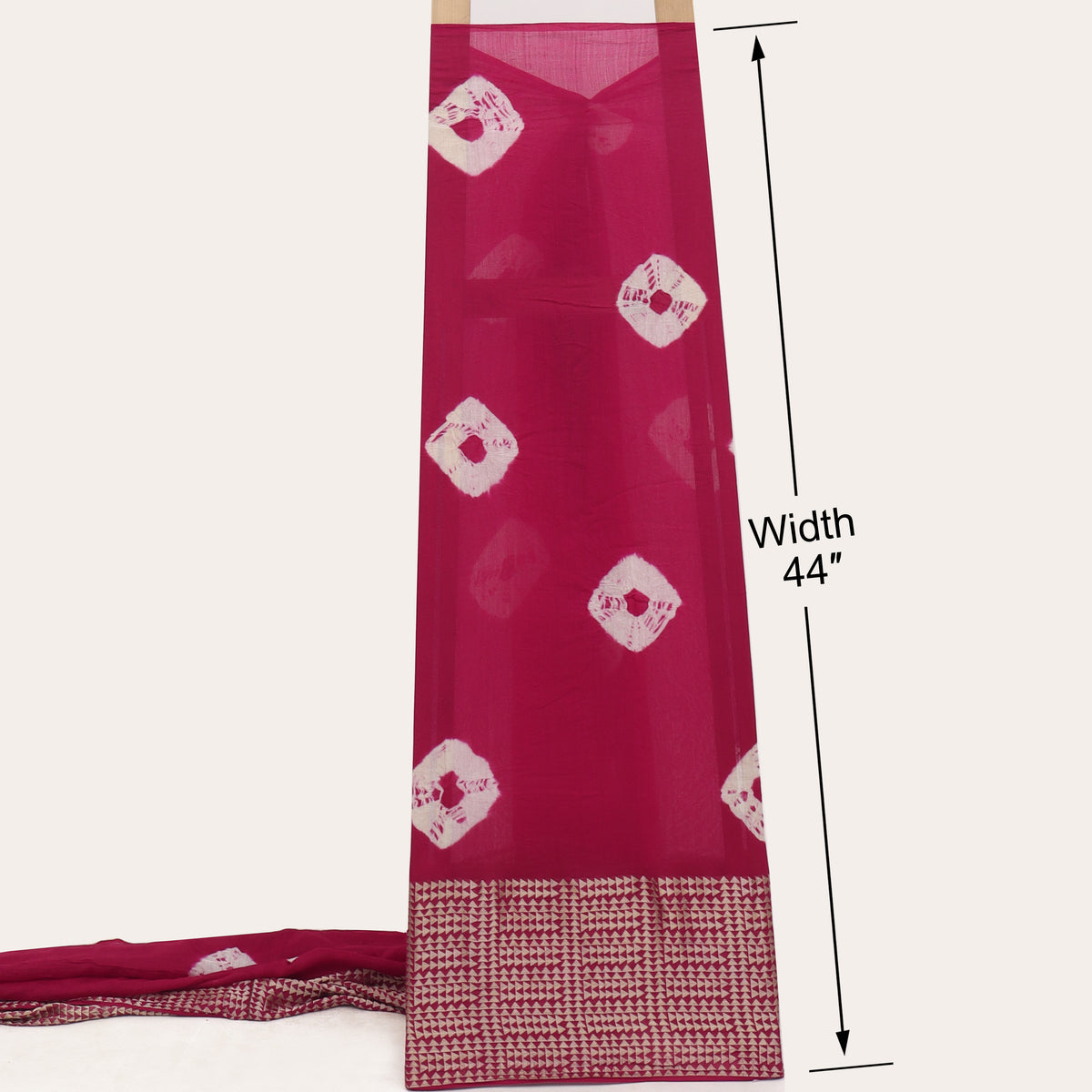 Munga Silk Zari Brocade Fabric