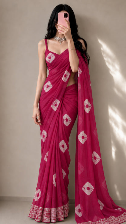 Munga Silk Zari Brocade Fabric