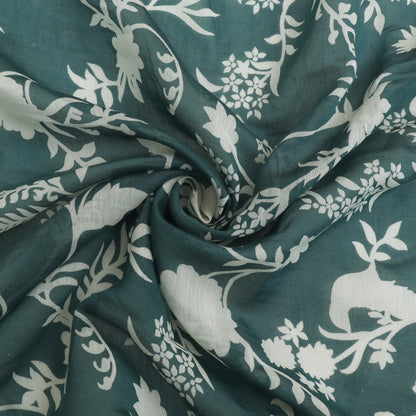 Chanderi Print Fabric