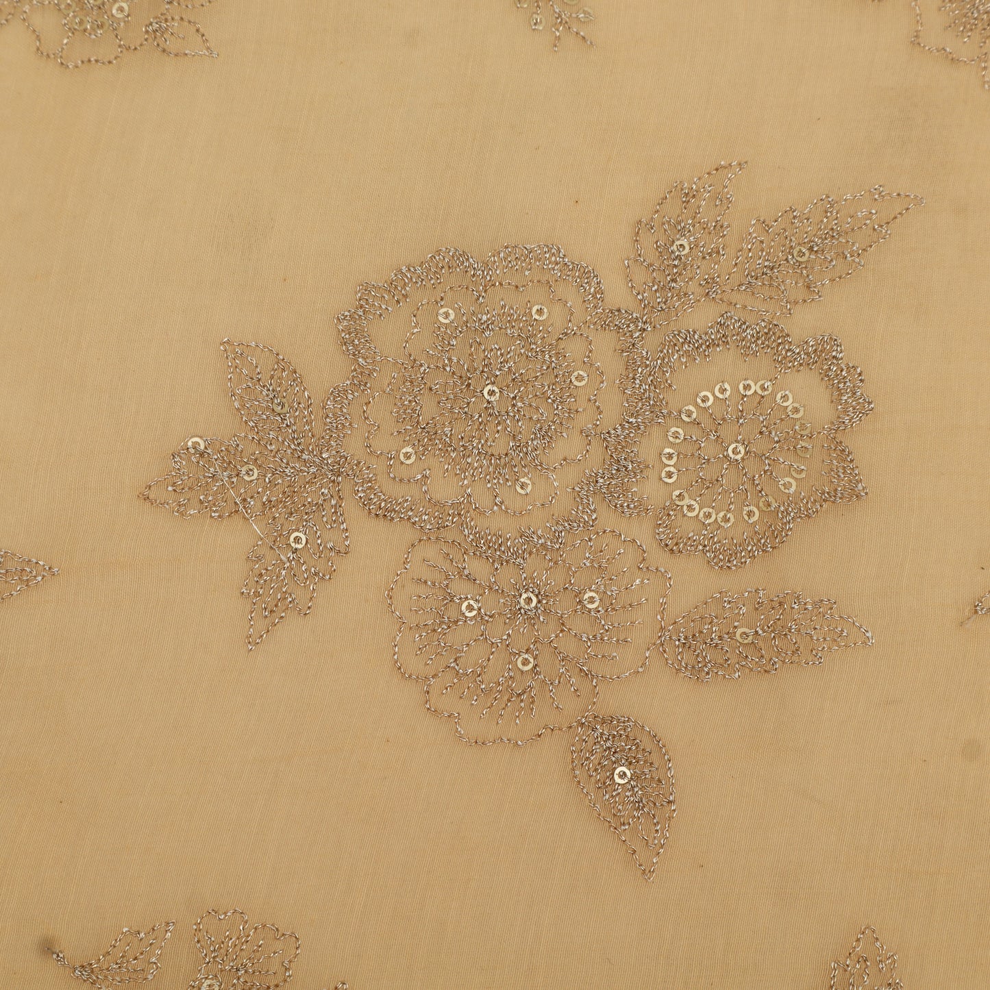 Chanderi Embroidery Fabric