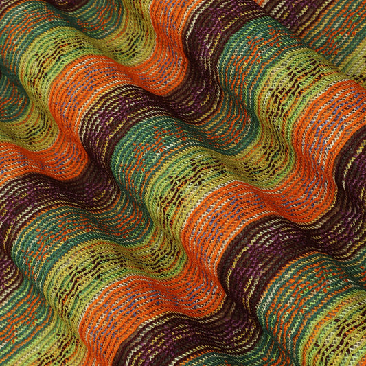 Crosia Fabric Multicolor Striped