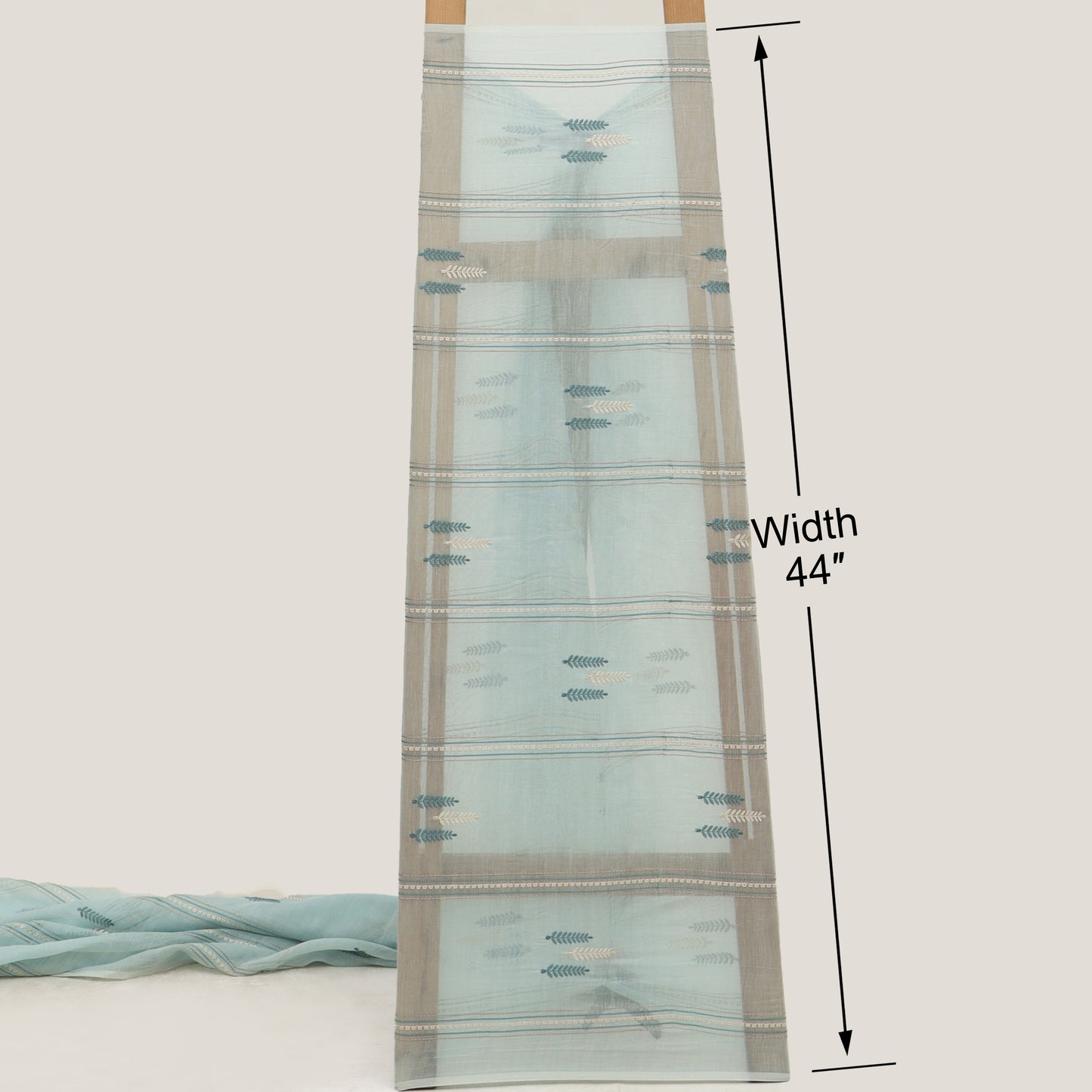Chanderi Embroidery Fabric