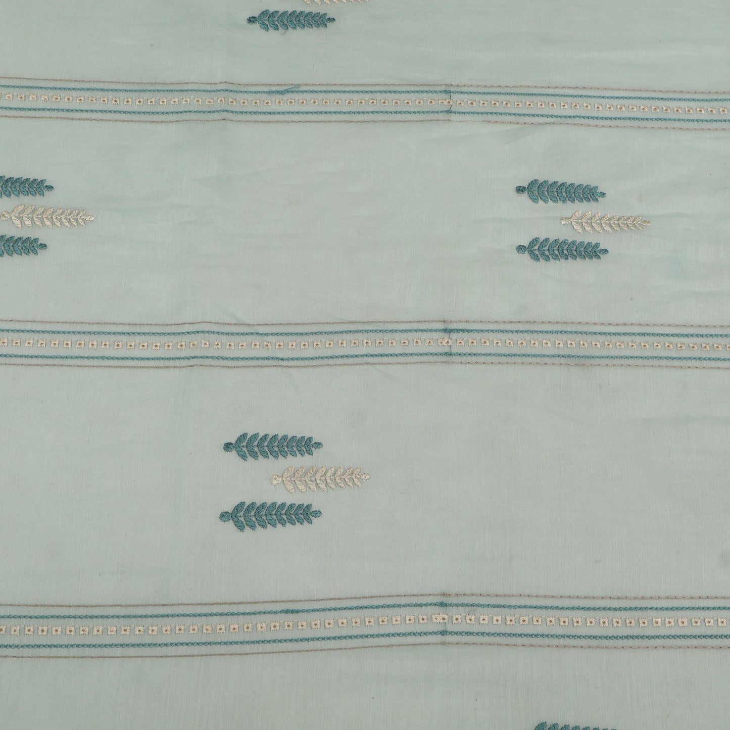 Chanderi Embroidery Fabric